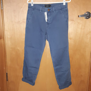 NWT Stone Blue J. Crew Chino Pants